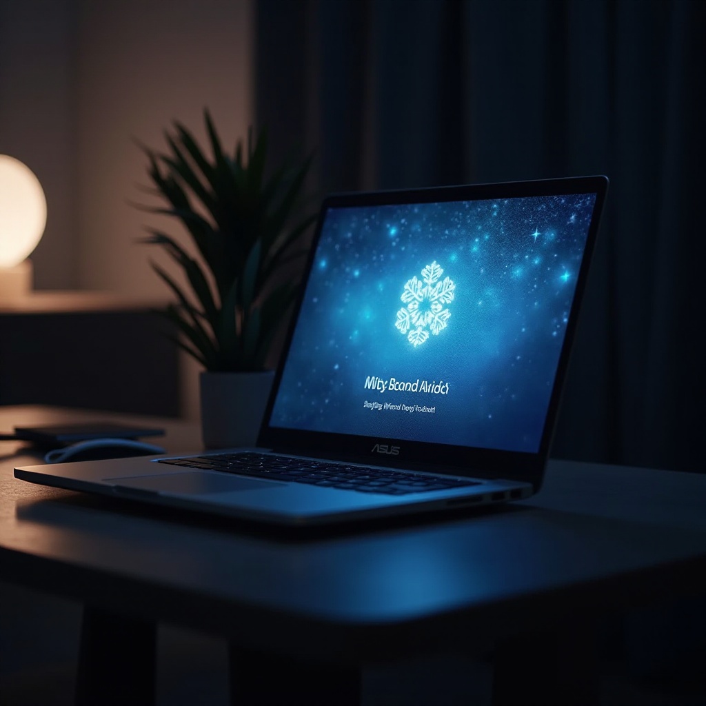 ordinateur portable asus bloqué au démarrage