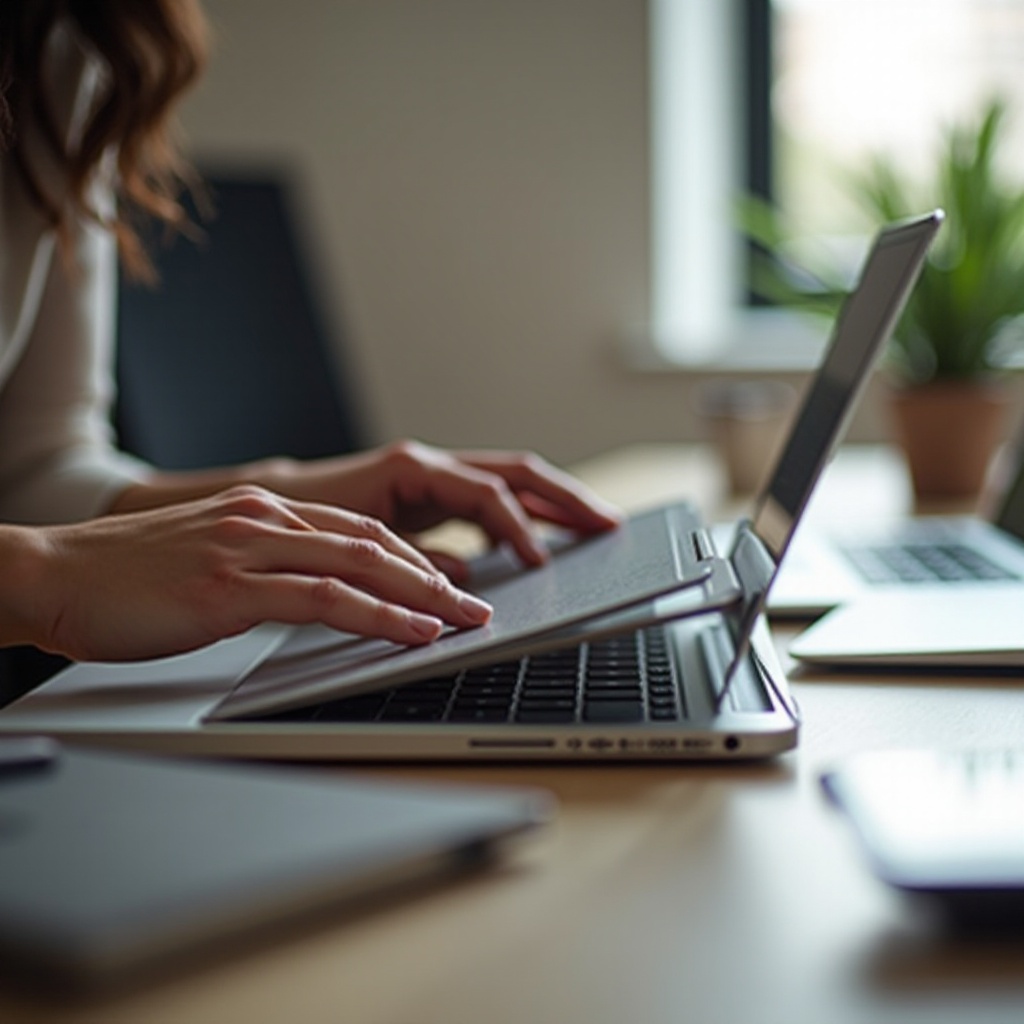 comment ouvrir un ordinateur portable